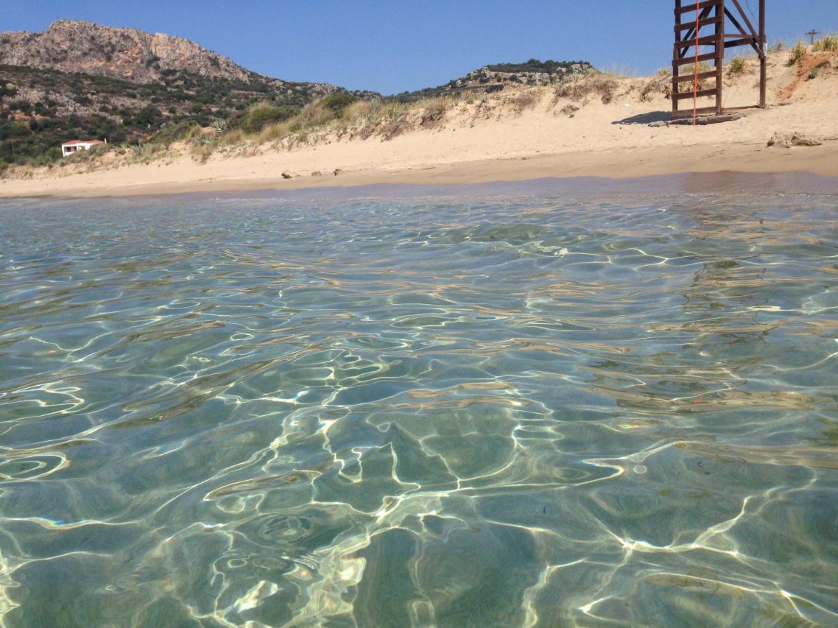 Fully Equipped Beach House At Pachia Ammos Plytra Εξωτερικό φωτογραφία